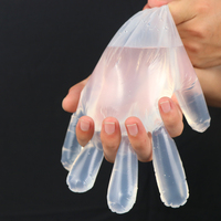 Gants en plastique jetables, 1000 pièces, CPE/PE/hdpe, pour le nettoyage de la maison, la cuisine, étanches