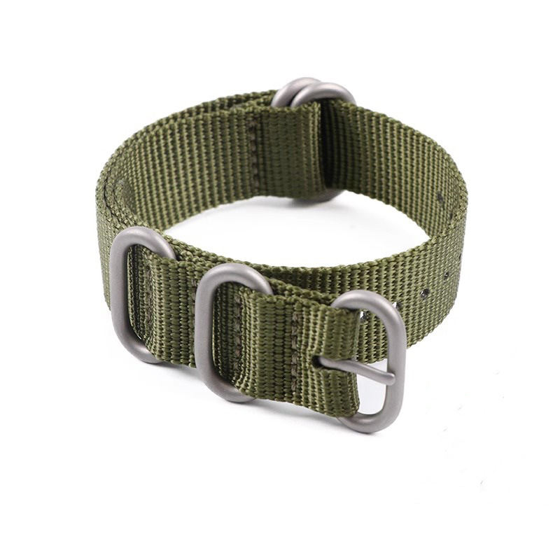 green band silver buckle