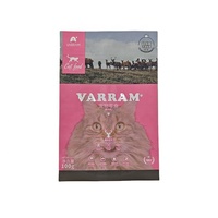 Sacs refermables personnalisés mats avec protection UV, 500g, 1kg, pour aliments pour chats, emballage pour aliments pour animaux de compagnie