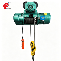 Promotion : Treuil électrique à câble en acier type CD1, vitesse unique, 8 m/min, 3, 5, 8, 10 tonnes, pour la manutention de matériaux