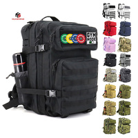 Sacs à Dos Tactiques 45L, Camping Randonnée, Trekking, Sac Bug Out, Grand MOLLE, 3 Jours d'Assaut Pac, avec Ordinateur Intercalaire