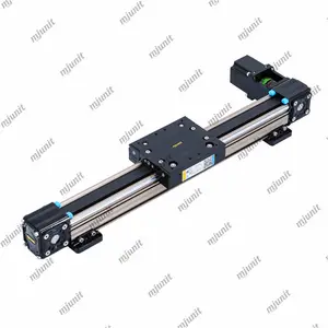 mjunit displacement reciprocating positioning synchronous belt sliding table linear module precision CNC cross linear guide rail