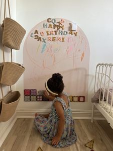 Mur magnétique pour enfants Nex-Felt, autocollant mural magnétique amovible, mur de jeu pour enfants, décalcomanie - Product Image 3