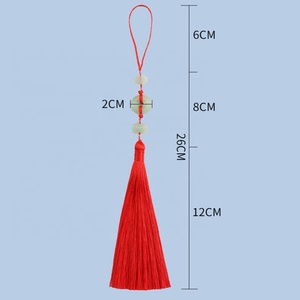 Frange in poliestere all'ingrosso con fibbia Ping An per Hanfu, Qipao, colletti pressati, lanterne, ciondoli per auto, accessori di abbigliamento - Product Image 6
