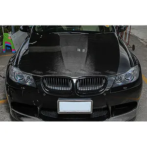 用于BMW 3系列E90 LCI车身套件的OEM风格碳纤维前发动机罩发动机罩盖