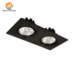 China Supplier Downlight Two In One Indoor Recessed Mounted Aluminum 3w COB Square Ceiling Led Down Light