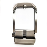 Boucle de ceinture automatique dentée pour homme en alliage de zinc, style professionnel haut de gamme, à dégagement rapide, de Guangzhou, avec fermoir formel et protection