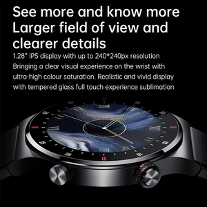 2023 nouveau Sport Tracker Smartwatch QW33 appareils portables montre intelligente hommes plein écran tactile montre intelligente Bt appel moniteur de fréquence cardiaque - Product Image 5