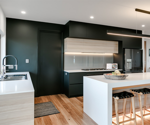 High Gloss American Shaker Style Modern Modular Wooden Kitchen Cabinet Set for Apartment and Hospital Use - Product Image 2