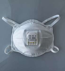Protection respiratoire Ffp2 Valve d'expiration Masque anti-poussière Respirateur industriel de sécurité Masque des lieux publics - Product Image 4