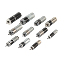 12V, 24V Mini moteur à engrenages planétaires tubulaires DC 16JX3K/16ZY27B haute efficacité moteurs à engrenages automobiles totalement fermés