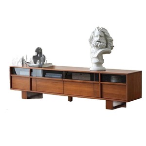 Mueble de TV Moderno de Madera Maciza 180-40-48, Mueble de Almacenamiento Estilo Nórdico para Sala de Estar - Product Image 5