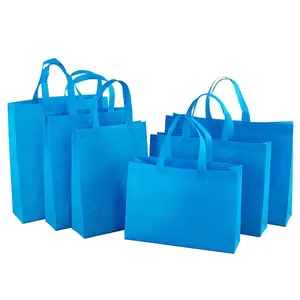 不織布バッグショッピング、卸売中国卸売折りたたみ式再利用可能ギフトPP不織布ショッピングトートバッグ