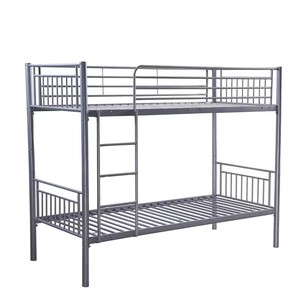 Camas literas de hierro, camas literas dobles, camas literas para empleados, camas literas para dormitorios estudiantiles, camas literas individuales para el hogar, camas con estructura de hierro - Product Image 3