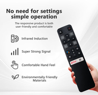 Precio al por mayor para TCL RC802V FMR1 TV Control remoto por voz para TCL Android Smart TV Reemplazo de código fijo con servicio OEM