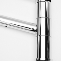 SANIPRO SUS304 chromé levier unique rotatif cuisine salle de bain évier robinet d'eau extractible vers le bas bassin mitigeur