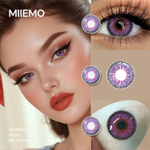 Lentes de Contacto DSC <span class=keywords><strong>con</strong></span> Prescripción, Cómodas, Suaves, Tricolor, 14.5mm, Aumento Natural, 38% de Contenido de Agua, Uso Diario - Product Image 3