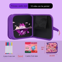 10 pages Portable réutilisable enfants effaçable Doodle livre pour enfants planche à dessin cahier écriture tablette tout-petits livre d'apprentissage