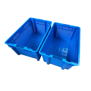 Custom Size Plastic Turnover Crate Stackable Plastic Moving Box
