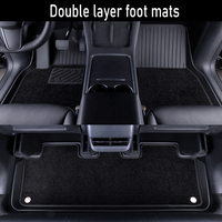 Alfombrillas de coche 7D TPE para Model 3 Highland, juego completo de 8 piezas, revestimiento para maletero y maletero delantero, protector de umbral de puerta y respaldo de asiento, kit impermeable
