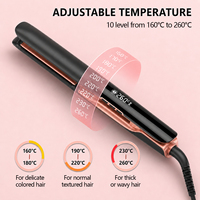 Lisseur professionnel Mesky MK-1126, fer à lisser PTC, logo personnalisé, vente en gros