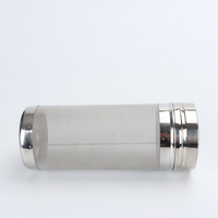 Filtro de Acero Inoxidable Lihe LH002A, Modelo Básico para Elaboración Casera de Cerveza, Asa y Logotipo Personalizables, OEM/ODM Disponible