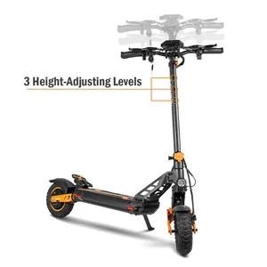 สกู๊ตเตอร์ไฟฟ้า EU Stock KuKirin 48V 20Ah ระยะทางไกล 80 กม. กำลังไฟ 1000W ความเร็วสูงสุด 55 กม./ชม. เบาะนั่งถอดได้ KuKirin Kukiri - Product Image 5