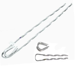 ADSS-Glasfaser kabel anschlüsse Aufhängung klemme Edelstahl-und Kunststoffs tange Installieren Sie das Strom zubehör - Product Image 1