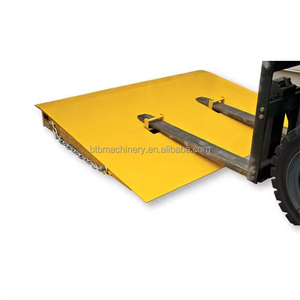 Bluff 10t High Quality Trailer Container Dock Plate Ramp Load Lifter Equipment Hydraulic Mobile Container Loading Dock Ramps - Product Image 4
