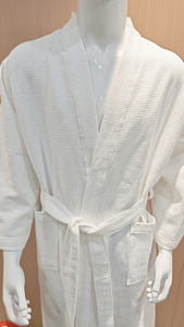 <span class=keywords><strong>Accappatoio</strong></span> in cotone waffle da <span class=keywords><strong>donna</strong></span>, tuta da sauna sottile, tuta per sudorazione, camicia da notte, <span class=keywords><strong>accappatoio</strong></span> da uomo ad asciugatura rapida, pigiama - Product Image 5