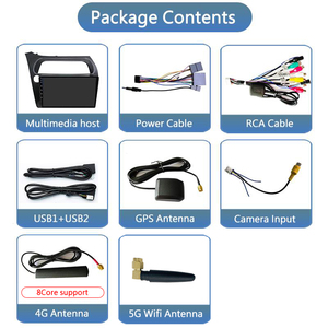 AndroidอัตโนมัติCarPlayวิทยุเครื่องเล่นมัลติมีเดียสําหรับHonda <span class=keywords><strong>Civic</strong></span> <span class=keywords><strong>Hatchback</strong></span> 2006 - 2011 นําทางGPS DSP BT 5.4 5G + 2.4G WIFI6 - Product Image 3