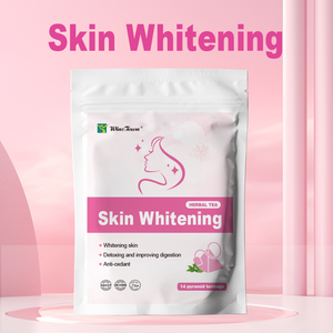 C101 Natural Herbal <b>Tea</b> 14 Pyramid Teabags Whitening Brightly white skin Dahurica Coix Seed Licorice Hibiscus Rose Lemon <b>Peach</b> - Product Image 5