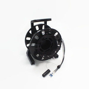 Xách tay LC LC bọc thép sợi cáp quang với Reel 4 lõi vá dây 350M cho phát sóng sử dụng - Product Image 1