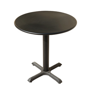Steel <b>Round</b> <b>Table</b> 48 In Contemporary Design For Garden <b>Patio</b> Outdoor Use Durable Surface - Product Image 1