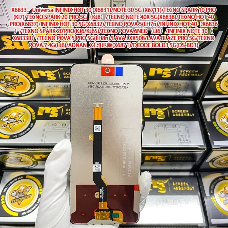 MS Crown Series For Lcd Infinix Note 30 Original Infinix X6833