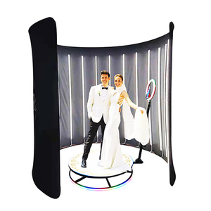 Vòng ánh sáng LED cho 360 Photo Booth không dây tự động xoay Selfie 360 Photo Booth Jessica zhou - Product Image 6