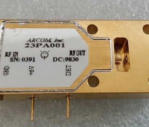 23PA001 ARCOM WR42 เครื่องขยายสัญญาณกำลังแบบเชิงเส้น 23GHz 24GHz ย่านความถี่ K-Band 19dBm 23PA001 - Product Image 1