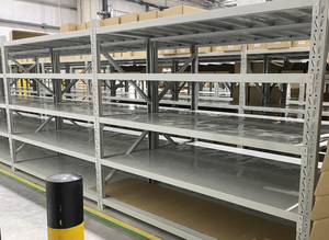 رفوف معدنية قابلة للتعديل ورفوف من الرفوف للمخزن رفوف معدنية متوافقة مع متطلبات العمل المتوسطة - Product Image 5