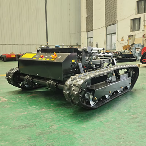 Cortadora de Césped Todoterreno con Certificación CE y EPA, Orugas de Goma para Agricultura, <span class=keywords><strong>Robot</strong></span> Cortacésped con Control Remoto - Product Image 4