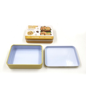 Caja Metálica Rectangular Pequeña para Empacar Azúcar, Dulces, Caja Geométrica para Regalos Infantiles, Caja Metálica para Joyería - Product Image 6