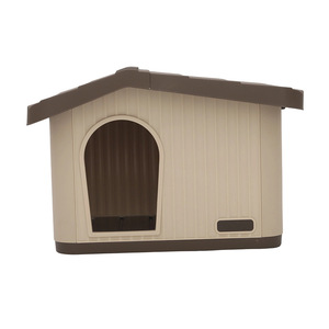 Hoopet Cat House Outdoor Waterproof Plastic Rectangle Pet Bed Four Seasons Use - Product Image 5