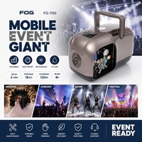 Machine à brouillard FG-700 70 bars, 7,0 L/min, 1200W, importée d'Allemagne, pour le refroidissement de grands complexes agricoles et serres