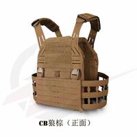 Gilet tactique style LBT VP-010, porte-plaques léger et respirant avec système Molle 6094 découpé au laser, pliable et portable pour la chasse