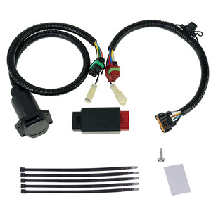 Trailer Wiring <b>Harness</b> 7 Pin 1 Meter For Palisade Santa Fe Telluride 56466 IP65 PVC Insulation - Product Image 2