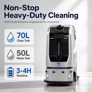 CleanHorse TN70, Fregadora de Pisos Robótica No Tripulada, Máquina de Limpieza Autónoma para Estaciones de Tren y Estacionamientos - Product Image 5