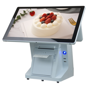 Tất cả trong một màn hình cảm ứng tiền mặt đăng ký máy hệ thống <span class=keywords><strong>POS</strong></span> 15.6 inch Windows 10 siêu thị Cah đăng ký máy - Product Image 6