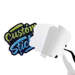 Custom UV Resistant Weatherproof Permanent Oil-based Adhesive Durable <strong>PVC</strong> Vinyl <strong>Sticker</strong> Printing Die Cut Logo Custom <strong>Stickers</strong> - Product Image 2