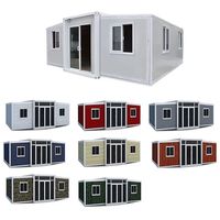 Maison Conteneur Mobile Living Grande Maison Préfabriquée Confortable Camping Caravane Haute Qualité Petite Maison RV Camper Voyage Remorque