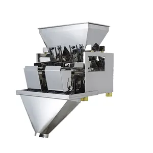 Digital Vertical Linear Weigher Machine Automatic 2/4 Head Linear Filling Machine Weighing Scale For Grains Salt Suppliers