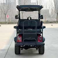 Voiture de golf électrique DC-H-F2+2, nouvelle production, chariot de golf surélevé pour la chasse, 4 places, buggy de golf personnalisé